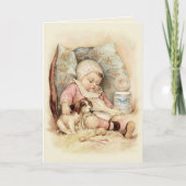 Sleepy Baby Karte (Vorderseite)