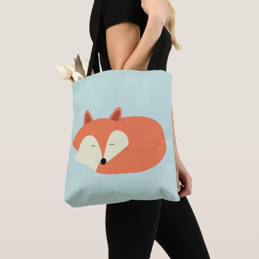 Sleepy Baby Red Fox Tasche (Von Nahem)