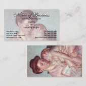 Sleepy Baby von Mary Cassatt Visitenkarte (Vorne/Hinten)