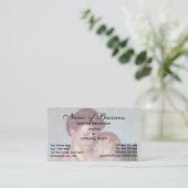 Sleepy Baby von Mary Cassatt Visitenkarte (Stehend Vorderseite)