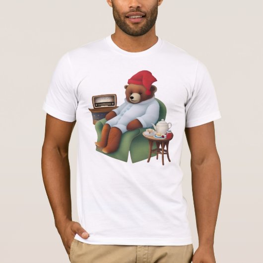 Sleepy Bär: Verweilt mein T-Shirt in der Hibernati (Vorderseite)