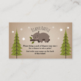 Sleepy Bärenstars Diaper Raffel Begleitkarte