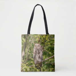 Sleepy Barred Owl Tasche