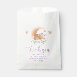 Sleepy Bear auf Cloud Baby Girl Geschenktütchen