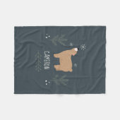 Sleepy Bear Fleecedecke (Vorderseite (Horizontal))