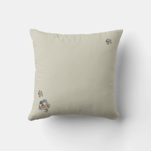 Sleepy Bear Kissen (Rückseite)