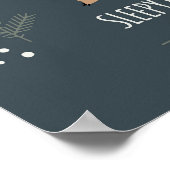 Sleepy Bear Poster (Ecke)