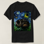 Sleepy Brown Tabby T-Shirt (Design vorne)