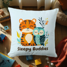 Sleepy Buddies Tiger & Owl | Gemütliche Tierfreund