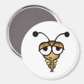 Sleepy Bug Magnet (Vorderseite/Rückseite)