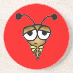 Sleepy Bug Sandstein Untersetzer
