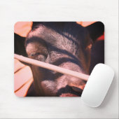 Sleepy Bull Farm Animal Nature Mousepad (Mit Mouse)
