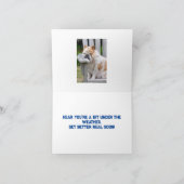 SLEEPY BULLDOG WIRD GUT KARTE (Innenseite)