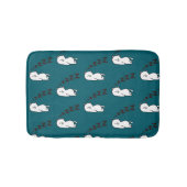 Sleepy cat badematte (Vorderseite)