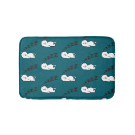 Sleepy cat badematte