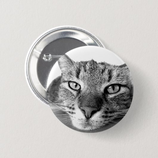 Sleepy Cat Button (Vorne & Hinten)