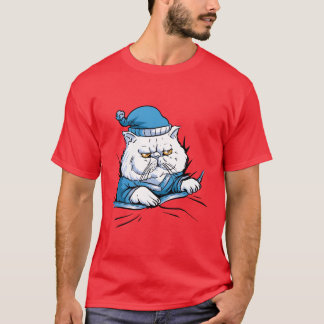 Sleepy Cat friend T-Shirt