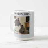 Sleepy Cat Kaffeetasse (Vorderseite Links)