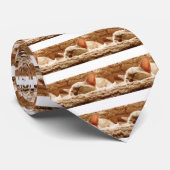 Sleepy Cat Krawatte (Gerollt)