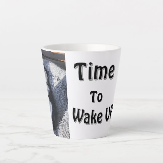 Sleepy Cat Milchtasse (Vorderseite)