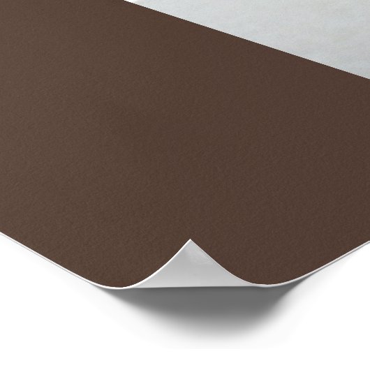 Sleepy Cat Poster (Ecke)