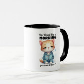 Sleepy Cat Tasse (VorderseiteRechts)