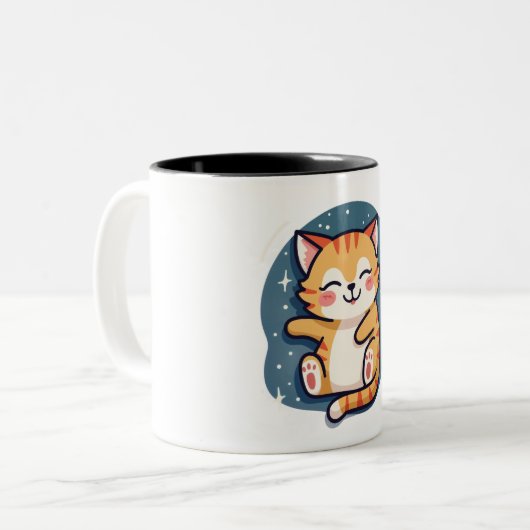 Sleepy Cat Tasse (Vorderseite Links)