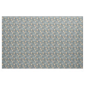 Sleepy Cats Under Starry Sky Cozy Blue Pattern Stoff (Fat Quarter (45,7 x 55,9 cm))