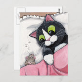 Sleepy Companion Postkarte (Vorne/Hinten)