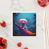 Sleepy Creature Serviette (Beispiel)