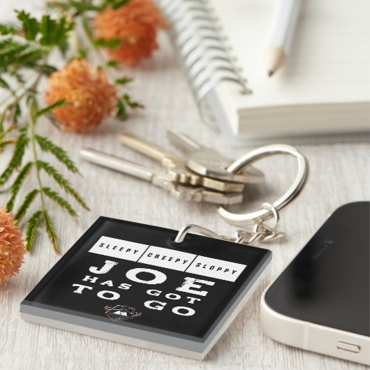 Sleepy Creepy Sloppy JOE HAT GOT ZU GEO Schlüsselanhänger (Vorderseite rechts)