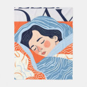 Sleepy Day Fleecedecke (Vorderseite)