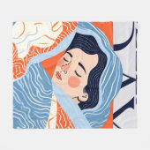 Sleepy Day Fleecedecke (Vorderseite (Horizontal))