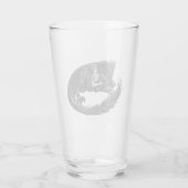 Sleepy Dinosaur Glas (Rückseite)
