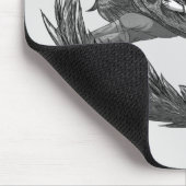 Sleepy Dinosaur Mousepad (Ecke)