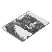 Sleepy Dinosaur Notizblock (Linke Seite)