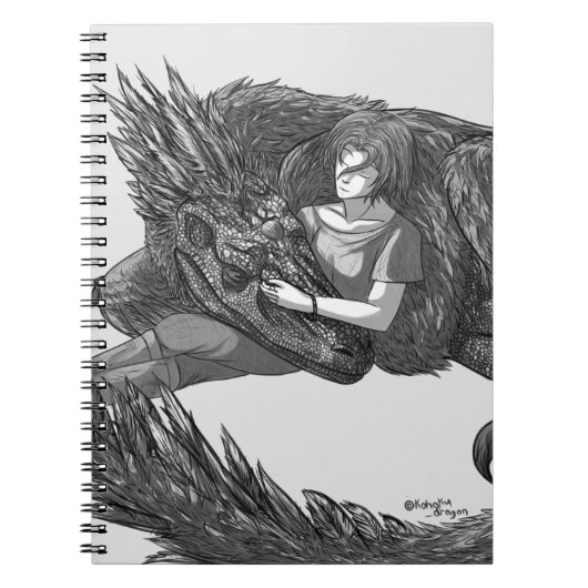 Sleepy Dinosaur Notizblock (Vorderseite)