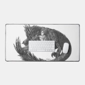 Sleepy Dinosaur Schreibtischunterlage (Tastatur & Maus)