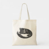 Sleepy Dinosaur Tragetasche (Rückseite)