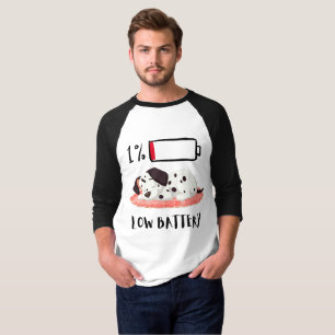 Sleepy Dog Design T-Shirt