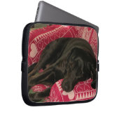 Sleepy Dog Laptop Sleeve (Vorne Rechts)