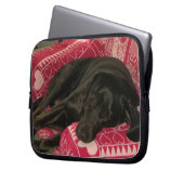 Sleepy Dog Laptop Sleeve (Vorderseite Links)