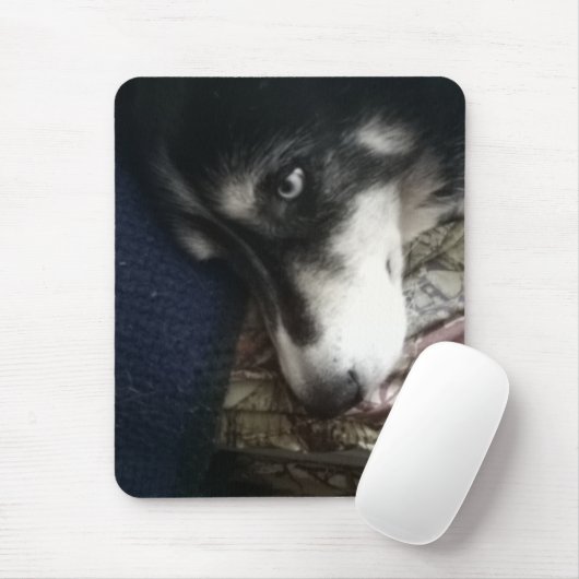 Sleepy Dog Mousepad (Mit Mouse)
