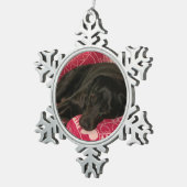 Sleepy Dog Pewter Ornament (Rechts)