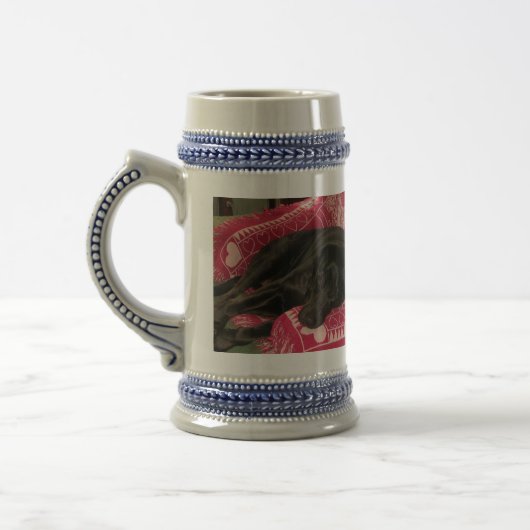 Sleepy Dog Stein Tasse (Links)