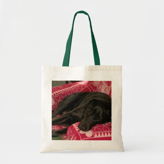 Sleepy Dog Tote Bag Tragetasche (Vorne)