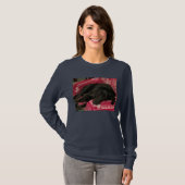 Sleepy Dog Womens Long-Sleeve T - Shirt (Vorne ganz)