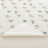 Sleepy Dragon Baby Blanket Sherpadecke (3/4)