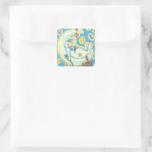 SLEEPY EASTER BUNNY JELLY BEAN DREAMS MOON STICKER (Tasche)