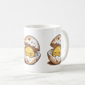 Sleepy Egg Yolk Mug Kaffeetasse (VorderseiteRechts)